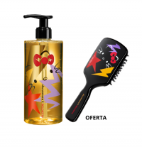 Cleansing oil shampoo + oferta escova Hello Kitty
